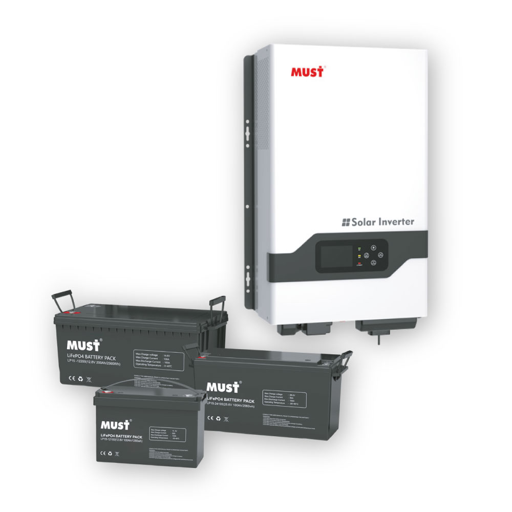 KIT DE RESPALDO DE ENERGÍA 6KW | AC 110V/220V | 5.12KWh