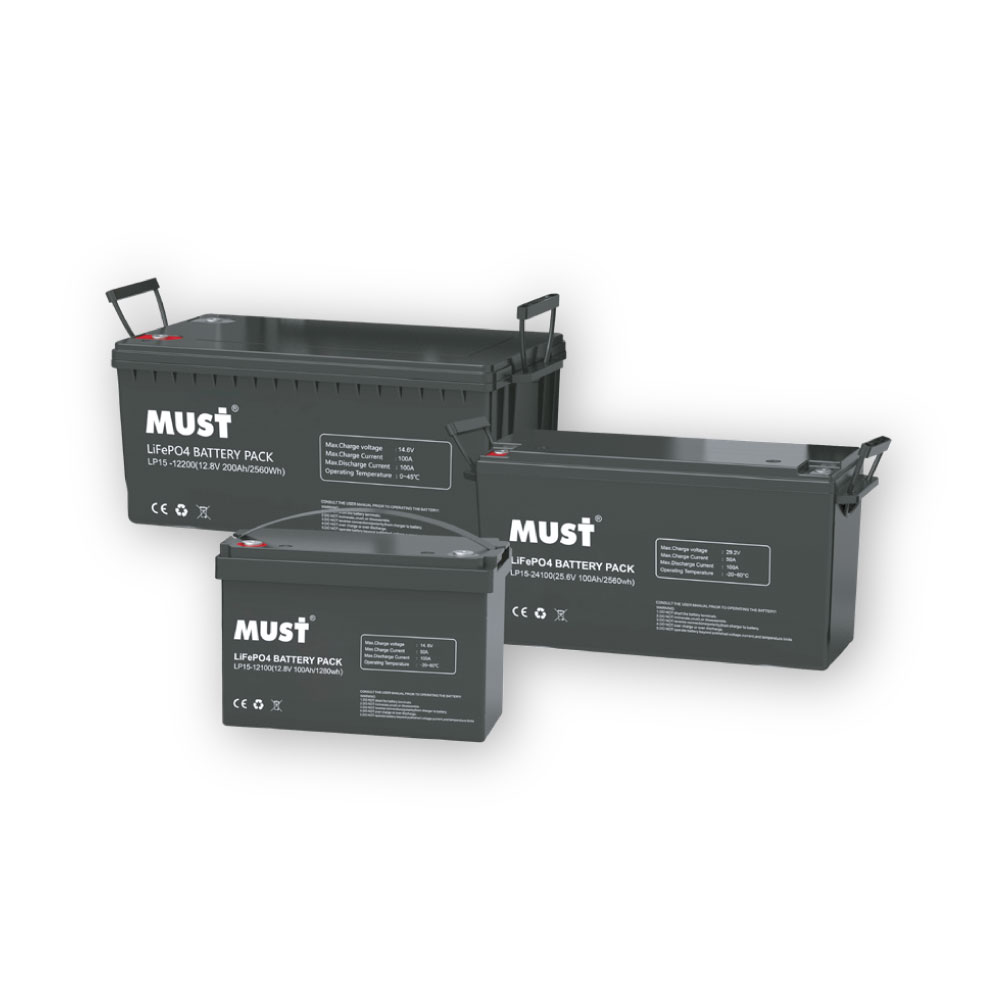 BATERÍA DE LITIO LIFEPO4 | LP1500-24100 | 2.56KWh - 25.6V