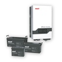 KIT DE RESPALDO DE ENERGÍA 6KW | AC 110V/220V | 5.12KWh